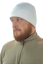 Шапка Strike Хелико-300 флис, размер 58, белая