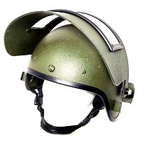 детальное фото для раздела Шлем ЗШС АЛТЫН с забралом, реплика, олива (Б/У) интернет-магазин "Планета страйкбола»