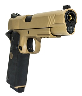 Пистолет KJW Colt M1911 MEU, tan, greengas (kp-07.gas-tan)