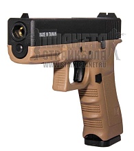KJW Пистолет Glock 17, CO2, tan (kp-17-tan-co2)