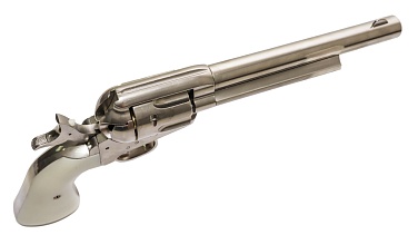 Револьвер King Arms Colt SAA .45 Peacemaker M серебро, greengas (ka-pg-10-m-sv)