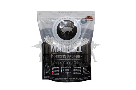 детальное фото для раздела Шары Madbull 0.23 г. 4000шт. интернет-магазин "Планета страйкбола»