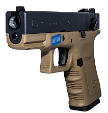 WE Пистолет Glock 23C gen.3, tan (gp620b-tan)