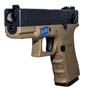 WE Пистолет Glock 23C gen.3, tan (gp620b-tan)