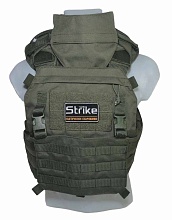 Защита шеи Strike, олива кордура