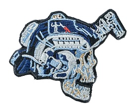 детальное фото Нашивка Zlo "Skull operator socom" интернет-магазин "Планета страйкбола"
