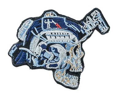 детальное фото Нашивка Zlo "Skull operator socom" интернет-магазин "Планета страйкбола"