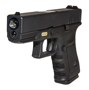 WE Пистолет Glock 19 gen.3, greengas (we-g003a-bk)