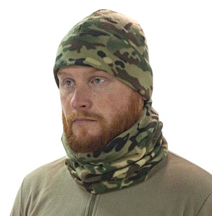 Шапка Strike Хелико-280 флис р-р 60, мультикам