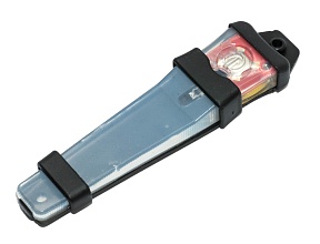 детальное фото FMA Маячок красный Velcro Safety lite, черный (tb349) интернет-магазин "Планета страйкбола"