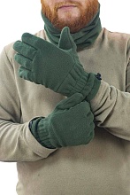 Перчатки Strike 9 размер флис, олива