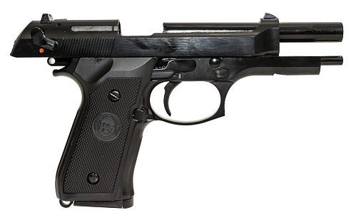 Пистолет WE Beretta M92 Gen. 2, greengas (we-m011-box-bk)