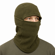 Балаклава с забралом Strike, флис, хаки