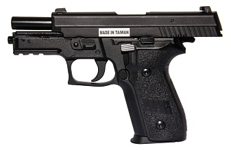 KJ Works Пистолет SIG Sauer P229 Rail, greengas (kp-02.gas)