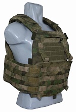 Плитоносец Strike под плиты Гранит 3 размера, кордура 1050D, A-TACS Camo