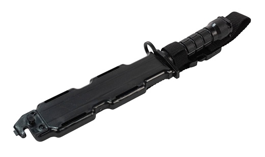 нож тренировочный cyma, пластик, черный (hy015b)