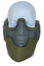 Маска Kingrin с защитой ушей олива (ma-10-od)