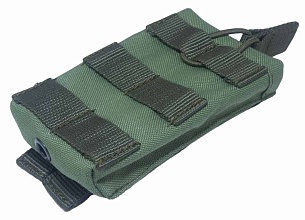 Подсумок Strike под магазин АК / AR без клапана, хаки кордура