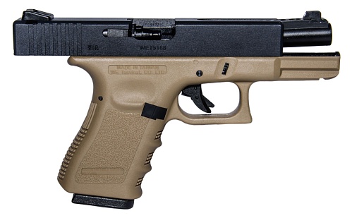 WE Пистолет Glock 23C gen.3, tan (gp620b-tan)