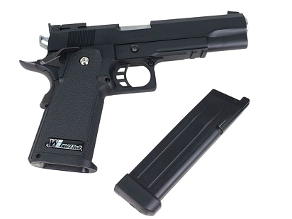 WE Пистолет Colt Hi Capa 5.1, Model R-1, greengas WE-H001
