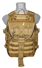 детальное фото Рюкзак 40л. Military Style Tactical tan (as-bs0043t) интернет-магазин "Планета страйкбола"