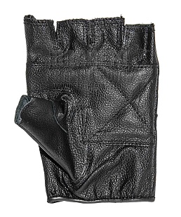 Перчатки Biker беспалые черные XXL