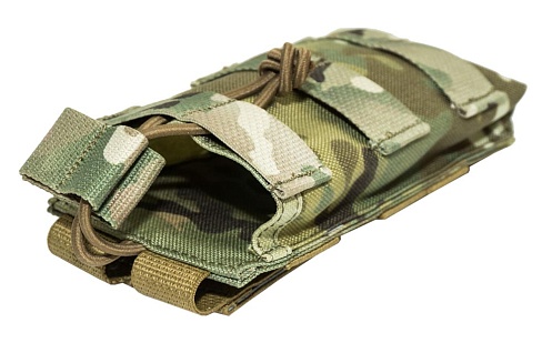 Подсумок магазина АК/M4 Wartech резинка мультикам (mp-103-mc)