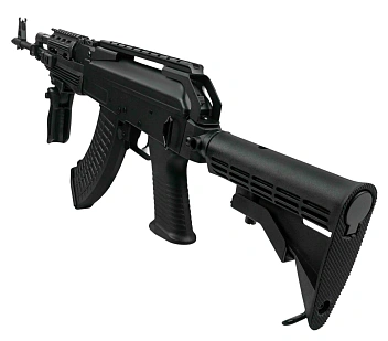 Автомат Cyma АК47 Tactical, тактический обвес (cm039c)
