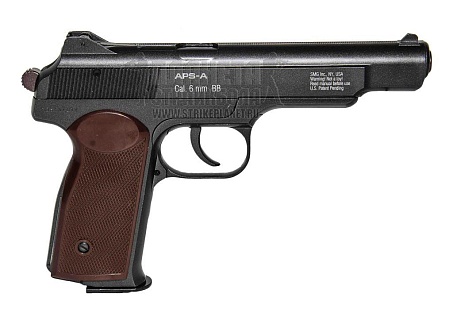 Gletcher Пистолет АПС, 6мм, USA-version, CO2