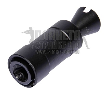 фото Пламегаситель АКСУ Cyma резьба 24мм -14мм (c53) интернет-магазин "Планета страйкбола"