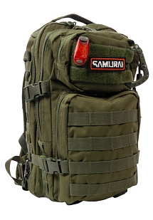 Нашивка Strike "Cyberpunk 2077. Группа Самурай / Samurai. Надпись." 80х30 мм