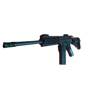 Автомат Cyma M4 CQB SD пластик (cm513), заменен внешний ствол, внутренний стволик, 123 м/с (Б/У)