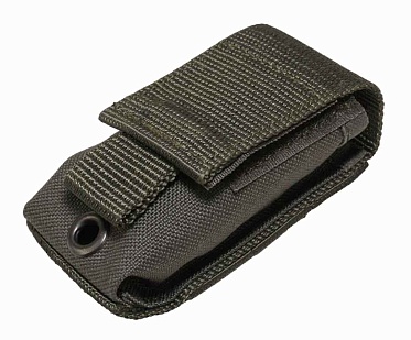 Подсумок Strike с красной лентой, олива кордура