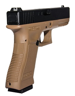 KJW Пистолет Glock 18, CO2, tan (CP627-TAN)