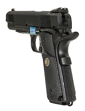 Пистолет WE Colt M1911 MEU Rail, greengas (we-e008b-bk)