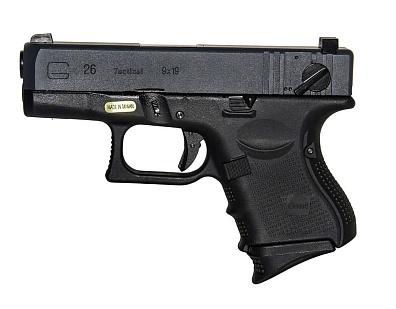 фото детально we пистолет glock 26, gen.4, greengas (gp622b) интернет-магазин "Планета страйкбола"