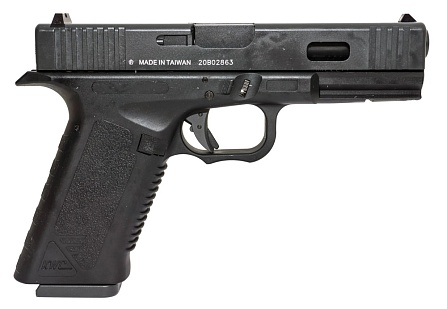 Пистолет KWC Glock 17 CO2 черный