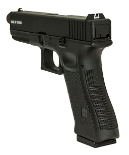 KJW Пистолет Glock 17, грингаз, резьба под глушитель (kp-17-tbc)