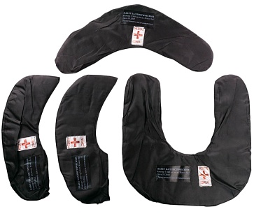 Защита шеи противоосколочная Medical Combat БР2 арамид, A-TACS Camo (Б/У)