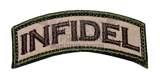 детальное фото Нашивка Zlo "Infidel. Дуга" интернет-магазин "Планета страйкбола"