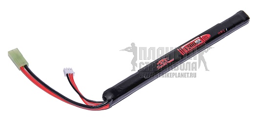 детальное фото для раздела Аккумулятор StormPower LiPo 7.4в, 1200мАч, 25С, АК интернет-магазин "Планета страйкбола»