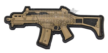 детальное фото Нашивка Zlo "G36" пвх tan интернет-магазин "Планета страйкбола"