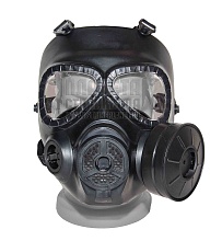 детальное фото Маска Kingrin противогаз МО4 черная (ma-27-bk) интернет-магазин "Планета страйкбола"