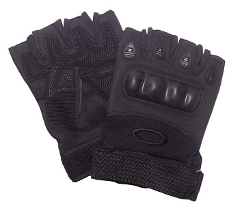 детальное фото Перчатки полпальца черные XL (ws20023b) интернет-магазин "Планета страйкбола"