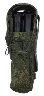 Подсумок Strike под 2 магазина АК с клапаном, цифра кордура