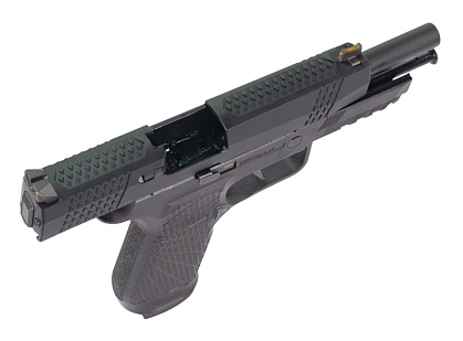 WE Пистолет Sig Sauer P-320 M17, greengas (WE-F007-BK)
