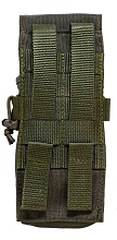 Подсумок Strike под 2 АК с клапаном, олива кордура