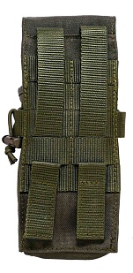 Подсумок Strike под 2 АК с клапаном, олива кордура