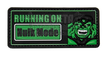 детальное фото Нашивка Zlo "Mode on Hulk" пвх интернет-магазин "Планета страйкбола"