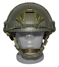 детальное фото Шлем Kingrin FAST MH High олива (hl-05-mh-od) интернет-магазин "Планета страйкбола"